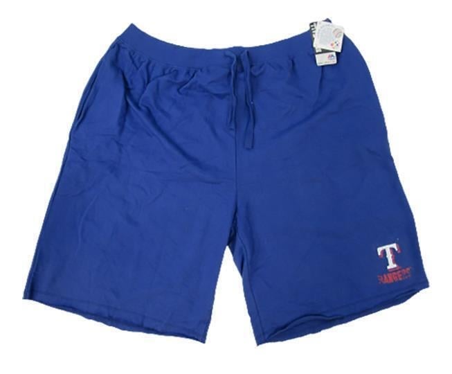 Texas Rangers Mens Size 4XL-Tall Majestic Lounge Shorts Image 1