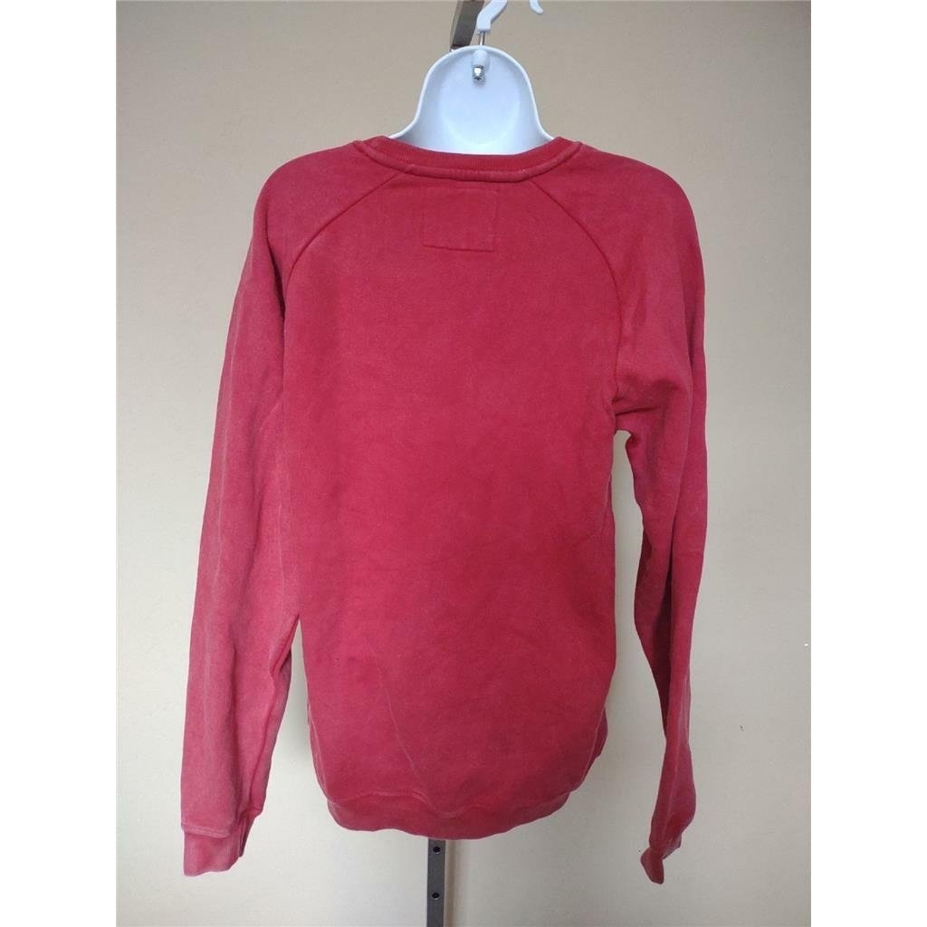 Funny Bolt Womens Size M Medium Red Sweatshirt Image 3