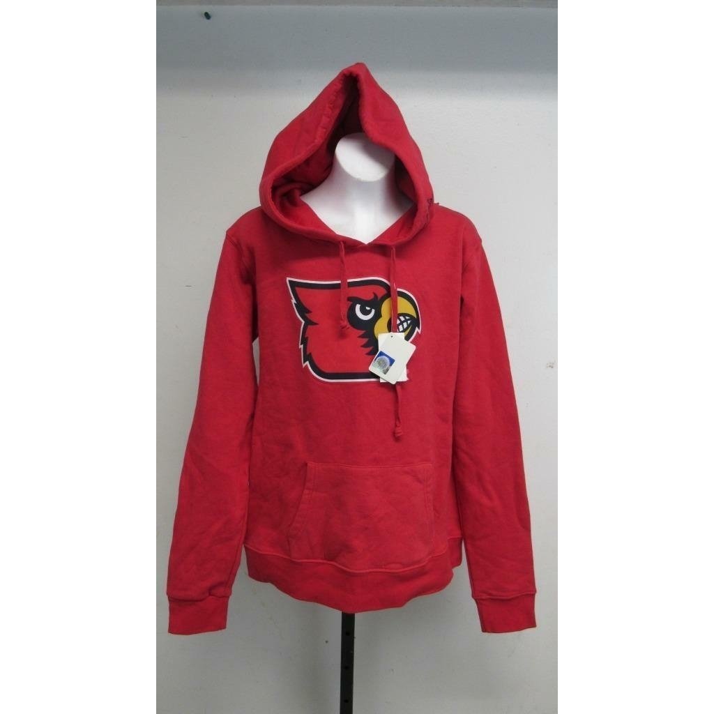 Louisville Cardinals Youth Size L Large Red J. America Hoodie Image 1