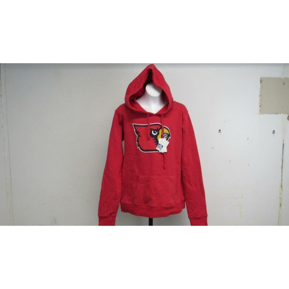 Louisville Cardinals Youth Size L Large Red J. America Hoodie Image 2