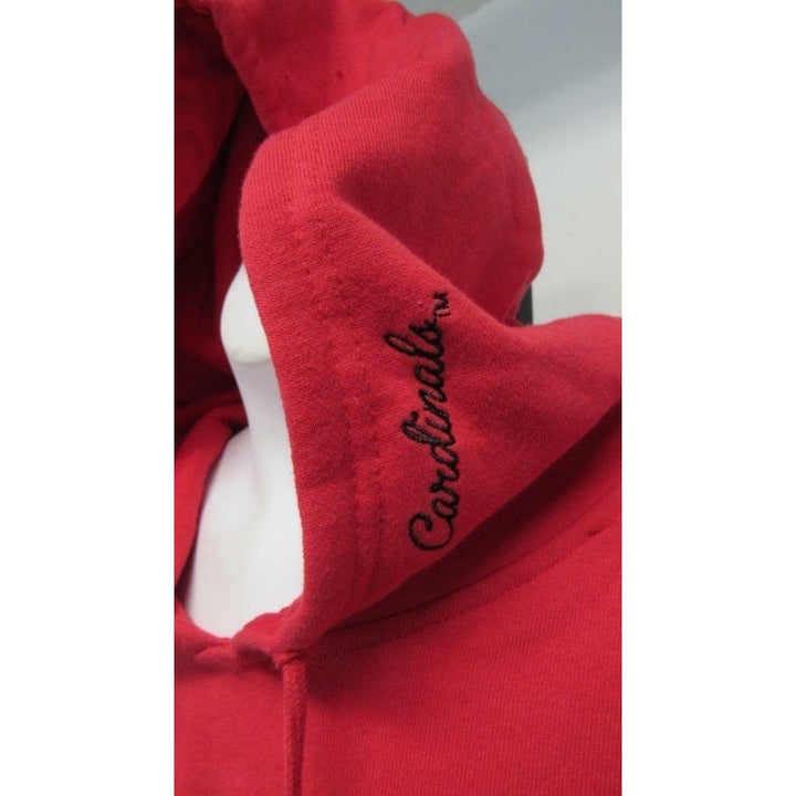 Louisville Cardinals Youth Size L Large Red J. America Hoodie Image 4