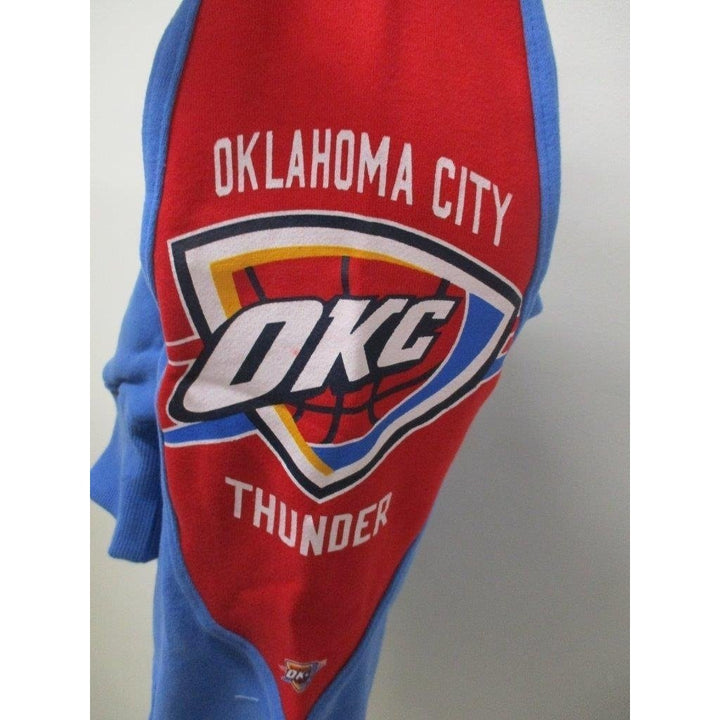 Oklahoma Thunder Mens Size S Small Blue Full-Zip Hoodie MSRP 70 Image 4