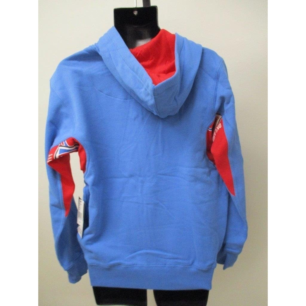 Oklahoma Thunder Mens Size S Small Blue Full-Zip Hoodie MSRP 70 Image 4