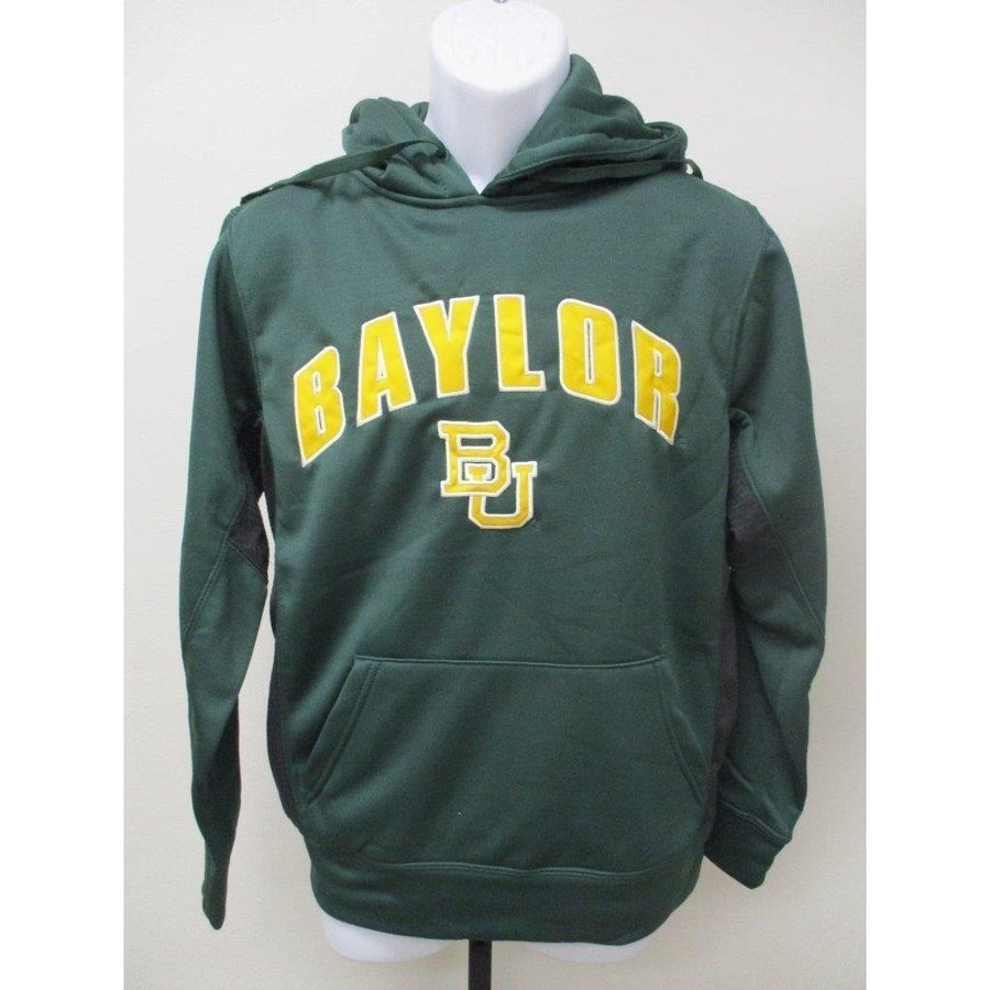 Baylor Bears Adult Mens Size S Small Green Hoodie MSRP 50 Image 1