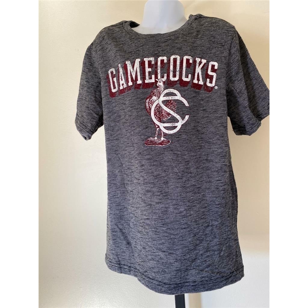 South Carolina Gamecocks Youth Size M Medium Gray Shirt Image 2