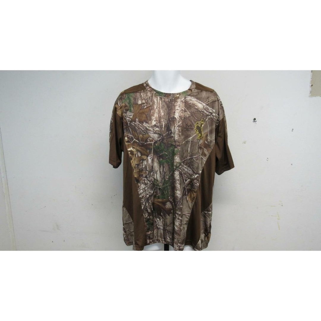 Wyoming Cowboys Mens Size L Large Camo Athletic Shirt Image 2