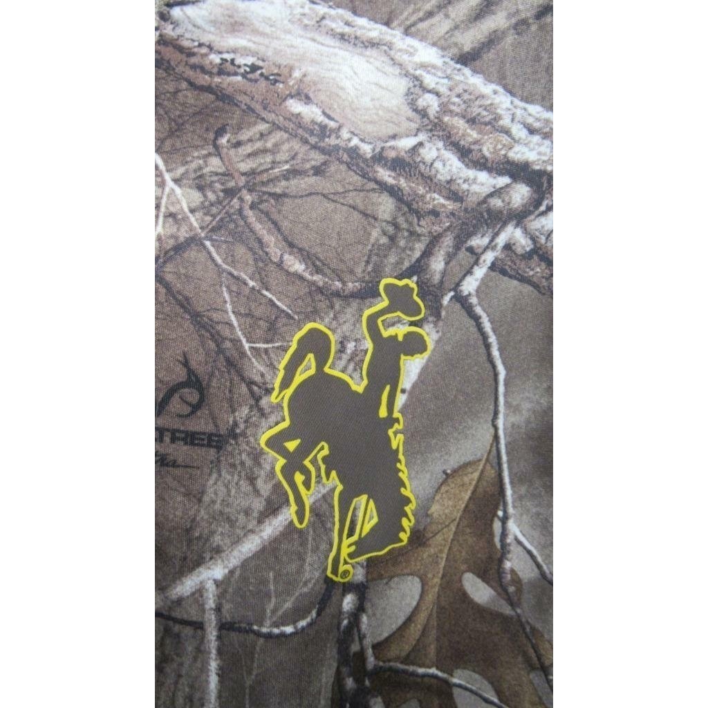 Wyoming Cowboys Mens Size L Large Camo Athletic Shirt Image 3