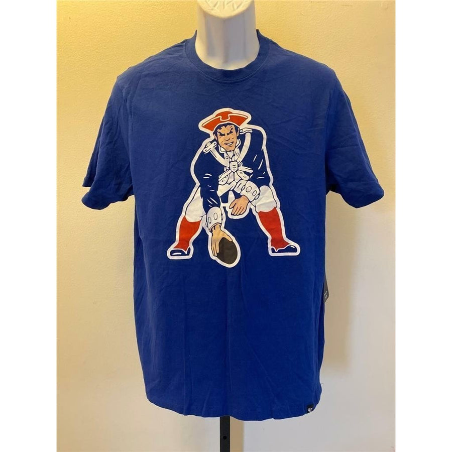 England Patriots Mens Size M Medium Blue T-Shirt Image 1