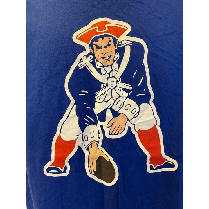 England Patriots Mens Size M Medium Blue T-Shirt Image 4