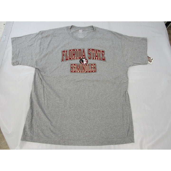 Florida State Seminoles Mens Size 2XL Gray Shirt Image 4