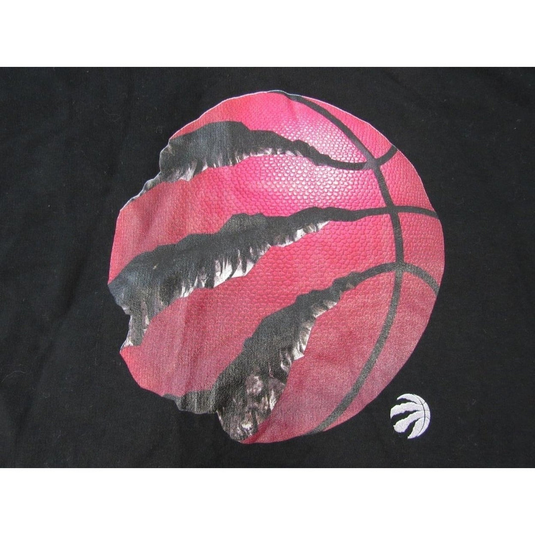 Toronto Raptors Mens Size 3XL 3XLarge Black Sweatshirt Image 3