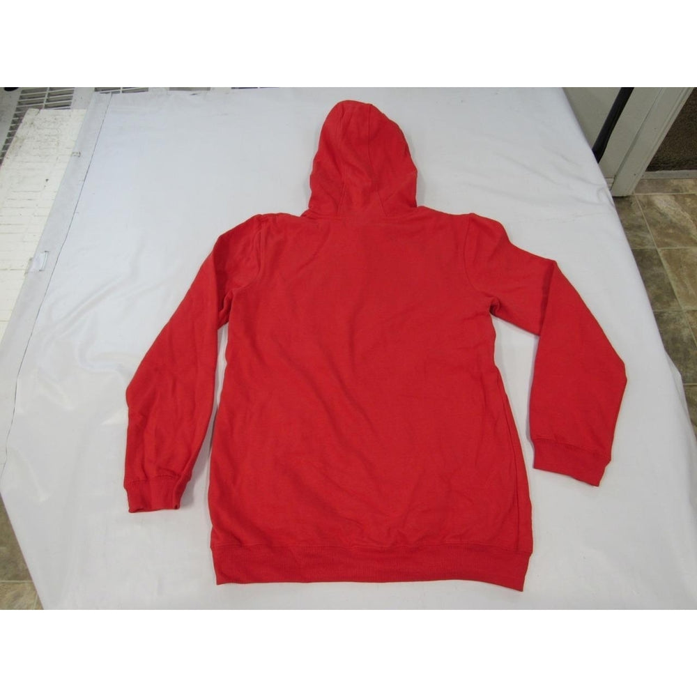 Chicago Bulls Youth Size XL XLarge (18) Adidas Red Hoodie Image 2