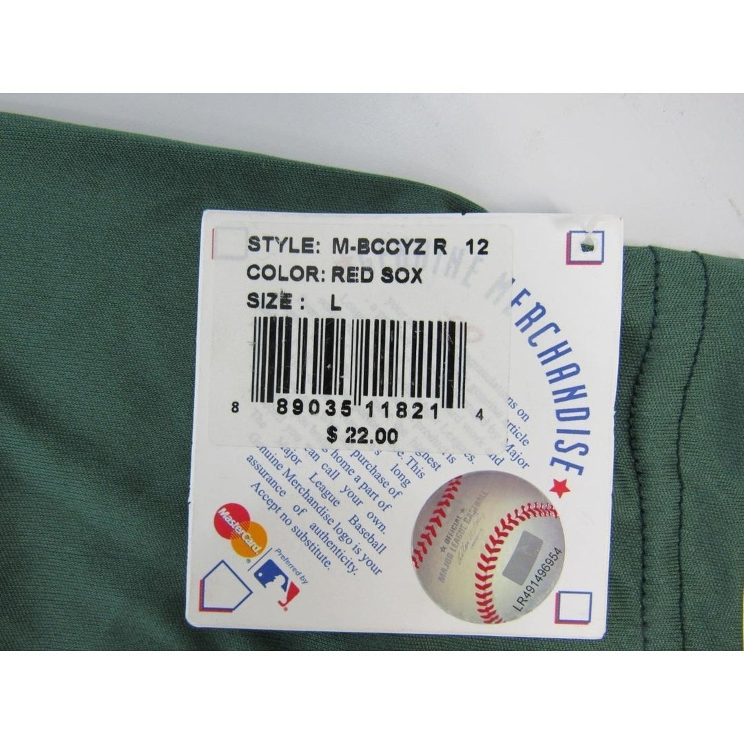 Boston Red Sox Green Monster Youth Size L Green Majestic Polyester Shirt 22 Image 4