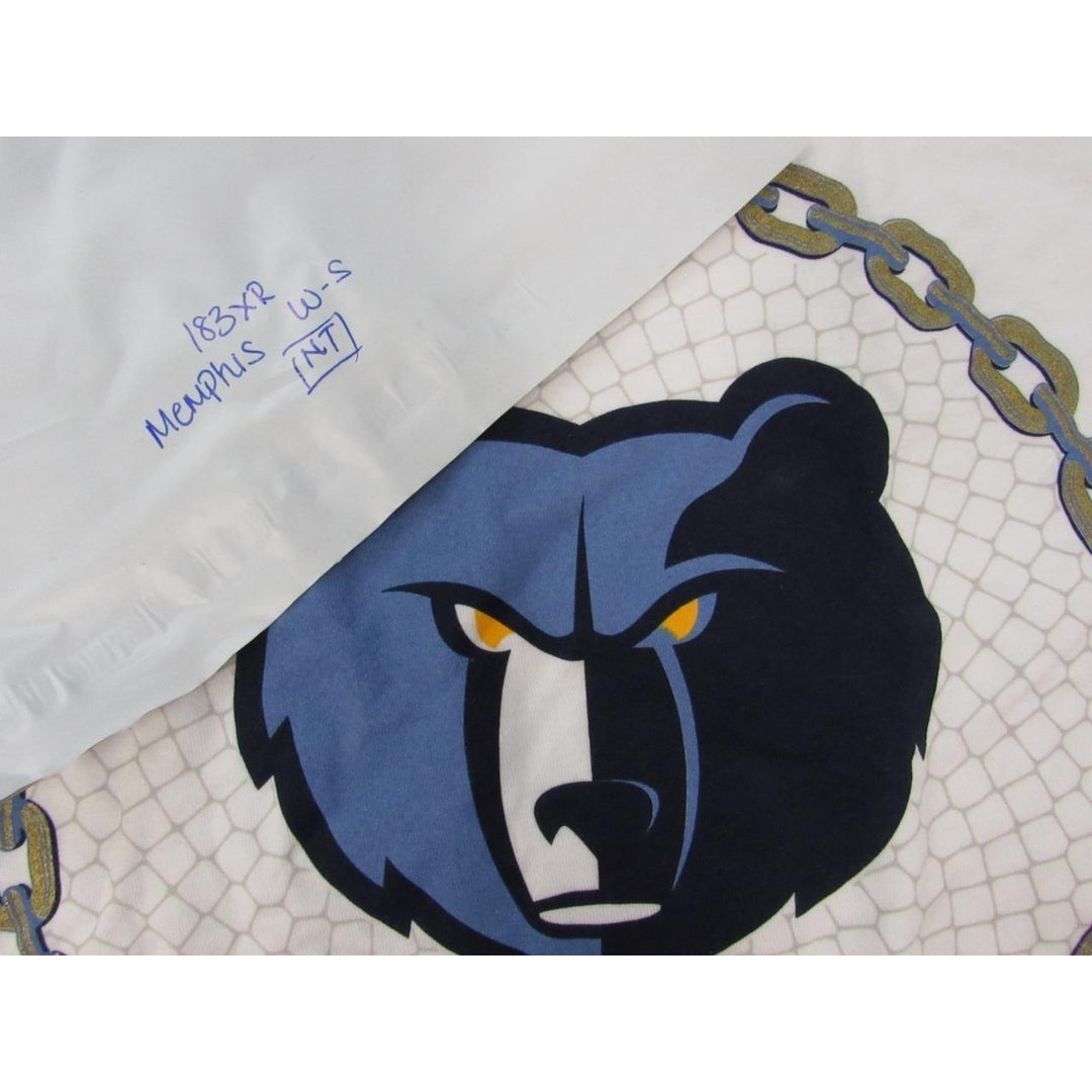 Memphis Grizzlies Womens Size S Small Majestic Long Sleeve Hooded Shirt Image 4