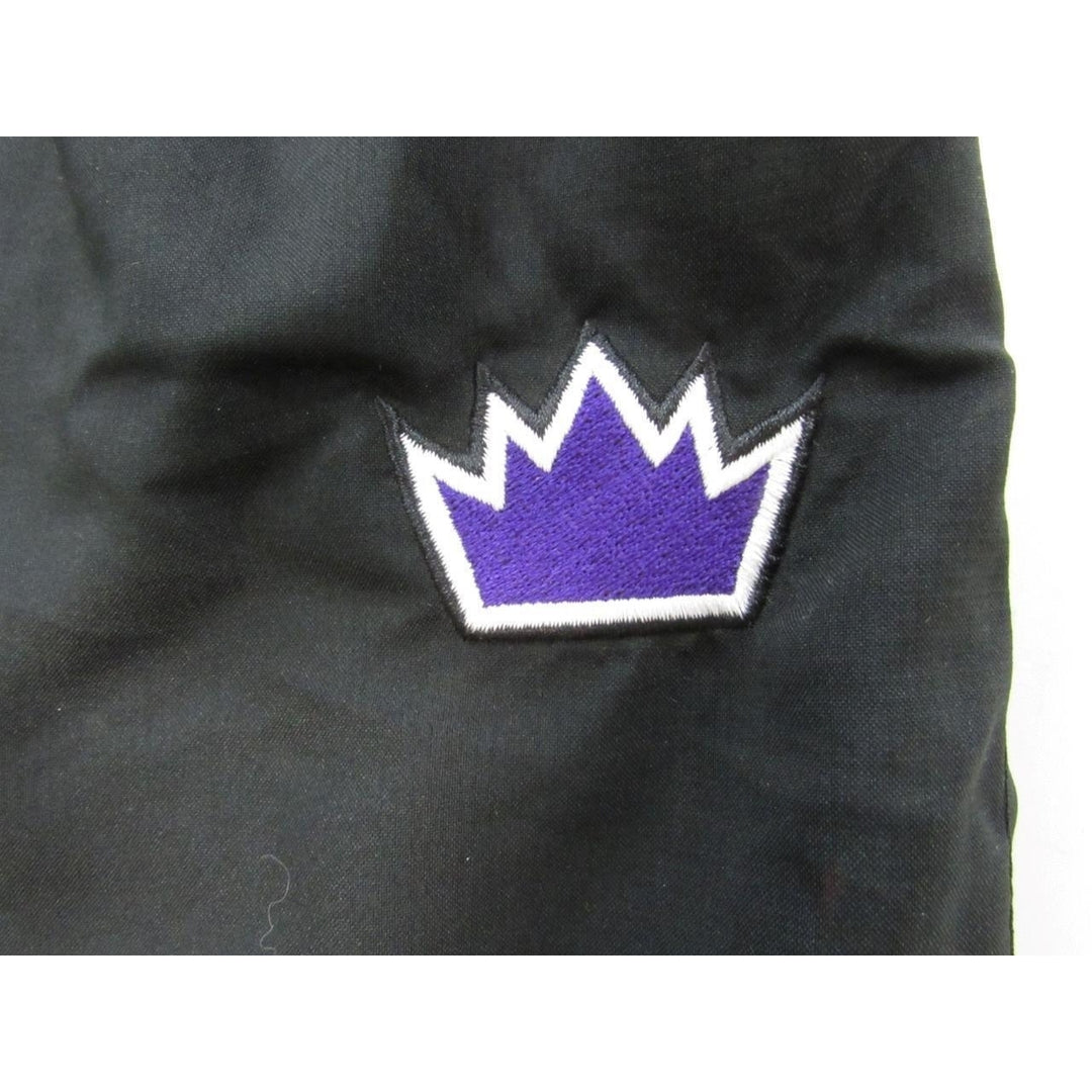 Sacramento Kings Mens Size XL Black Adidas Light Sweat Pants Image 3