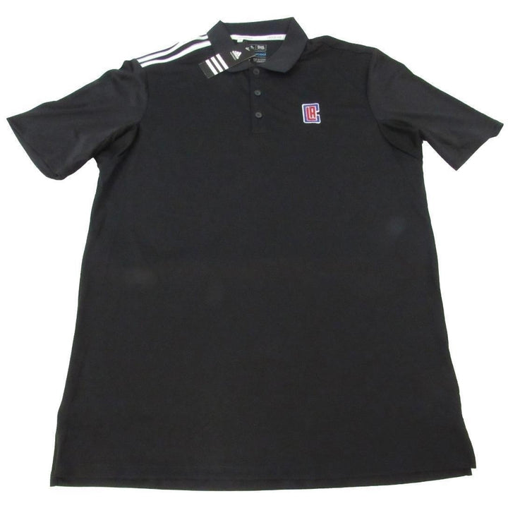 Los Angeles Clippers Mens Size LT Large-Tall Adidas Climalite Polo Shirt Image 1