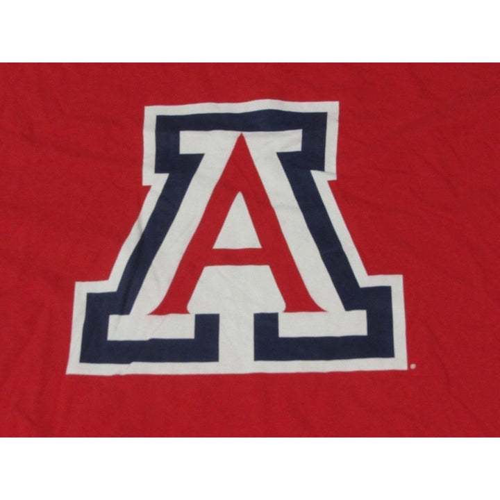 University of Arizona Wildcats Mens Size 4XL 4XLarge Red Long Sleeve Shirt Image 3