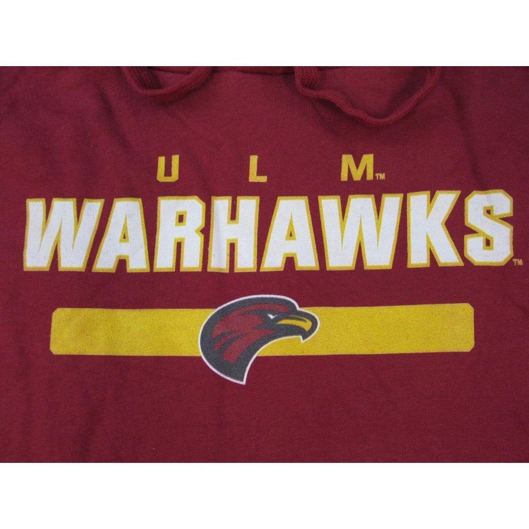 Louisiana-Monroe ULM Warhawks Mens Size 4XL 4XLarge Red Hoodie Image 3