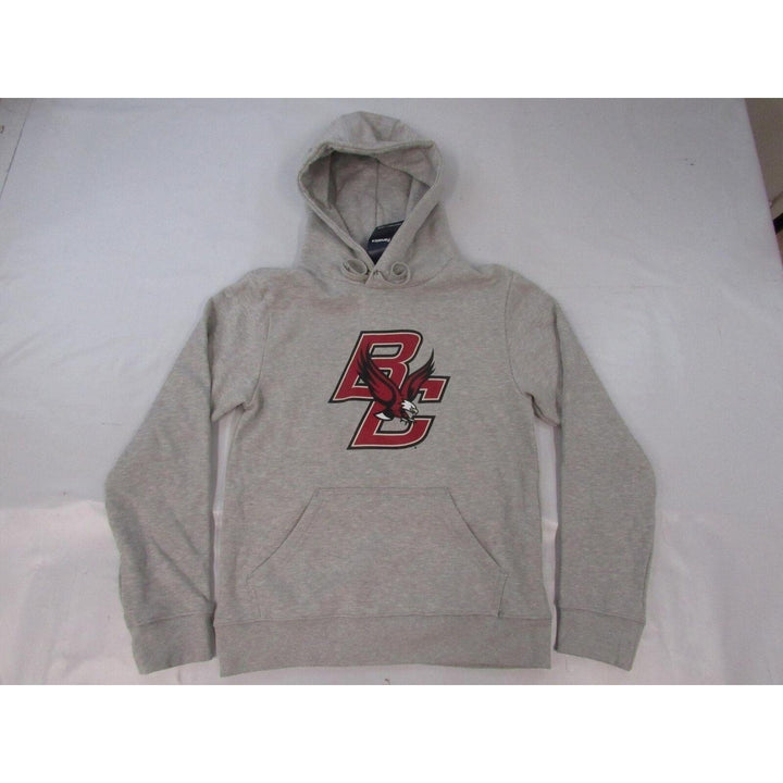 Boston College Eagles Mens Size S Small Gray Hoodie Image 1