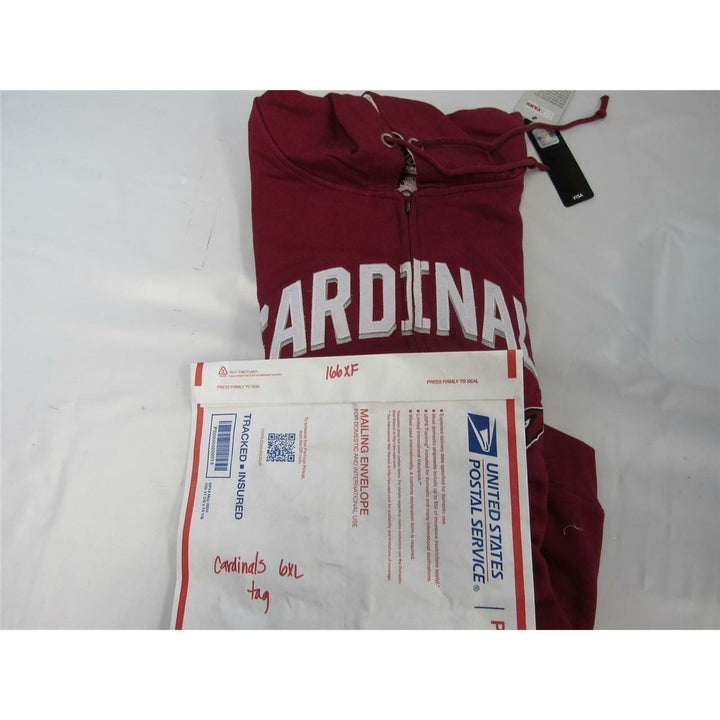 Arizona Cardinals Mens Size 6XL Full Zip Majestic Hoodie Jacket Image 4