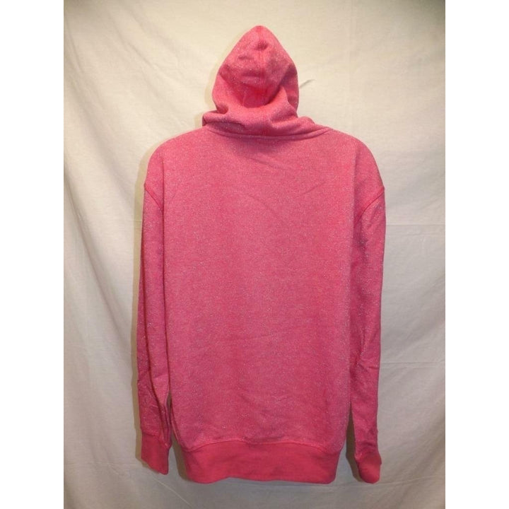 Susan G. Komen Cancer Awareness Womens Size M Medium Pink Shiny Hoodie Image 3