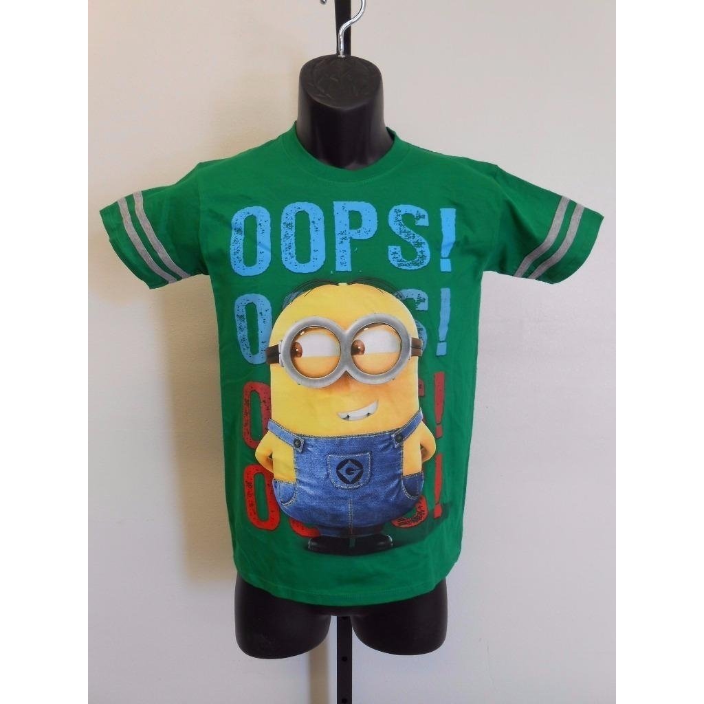 DESPICABLE ME "OOPS" MINIONS YOUTH SIZE 14-16 LARGE L SHIRT 70JY Image 1