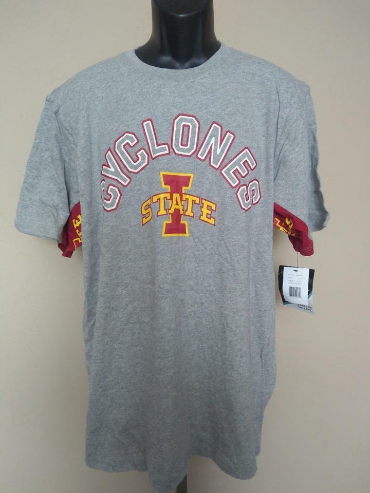 Iowa State Cyclones Mens Size XL XLarge Gray Hands High Shirt Image 1