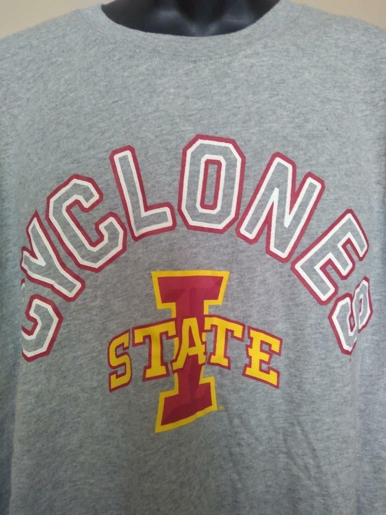 Iowa State Cyclones Mens Size XL XLarge Gray Hands High Shirt Image 2