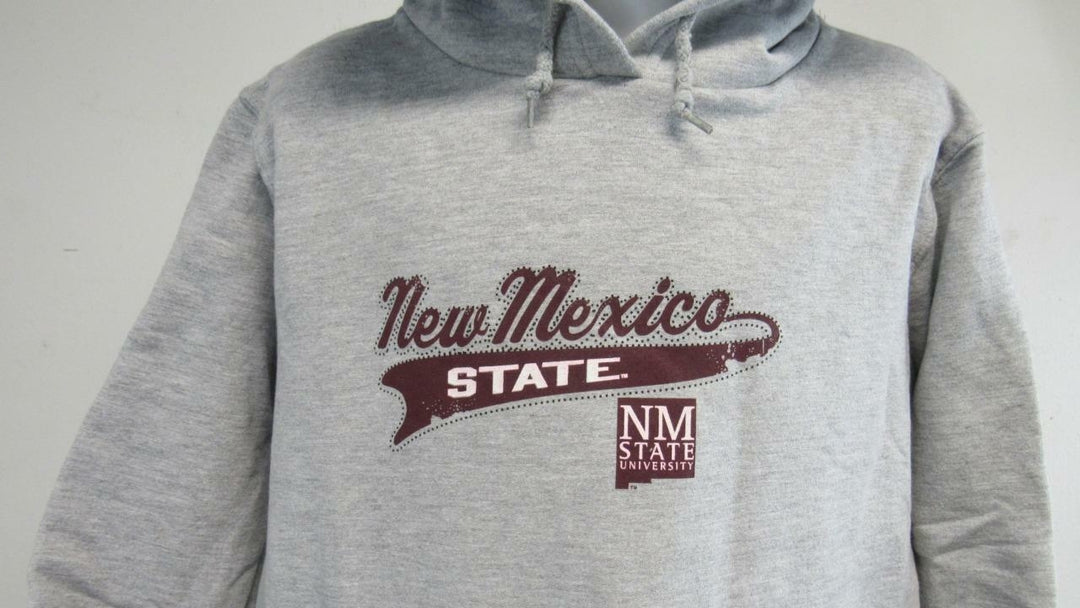 Mexico State Aggies YOUTH Size L Large Gray Hoodie 40 Image 3