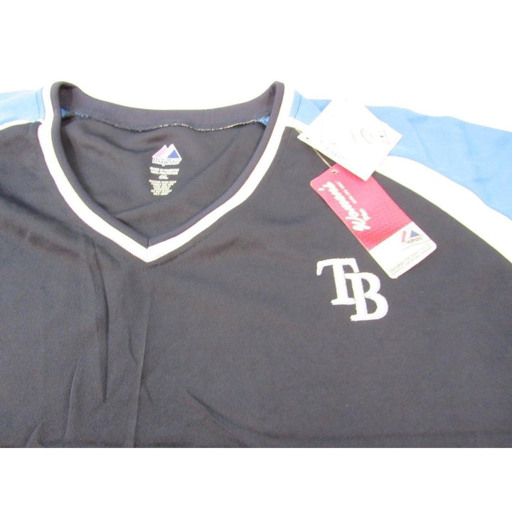 Tampa Bay Rays Womens Plus Size 4XL Majestic Shirt Image 3