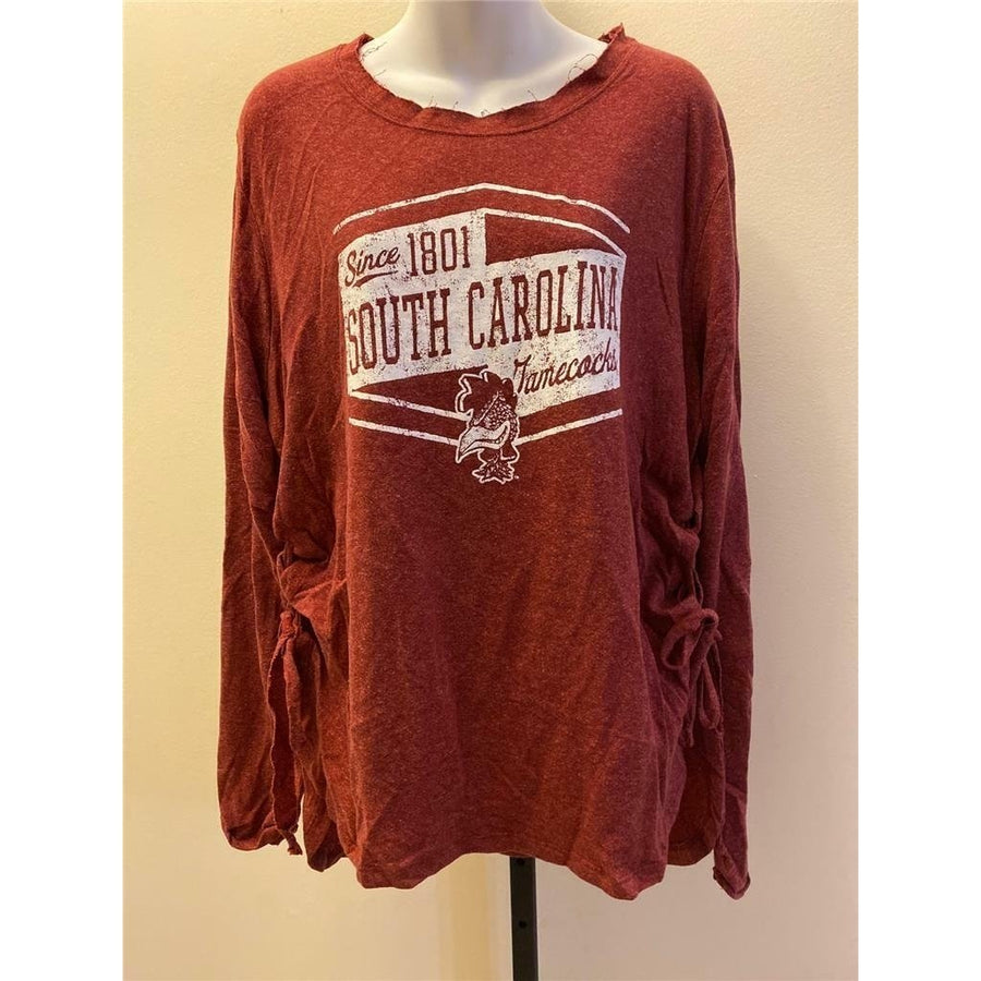 South Carolina Gamecocks Womens Size M Medium Red Shirt Image 1