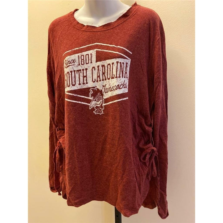 South Carolina Gamecocks Womens Size M Medium Red Shirt Image 2