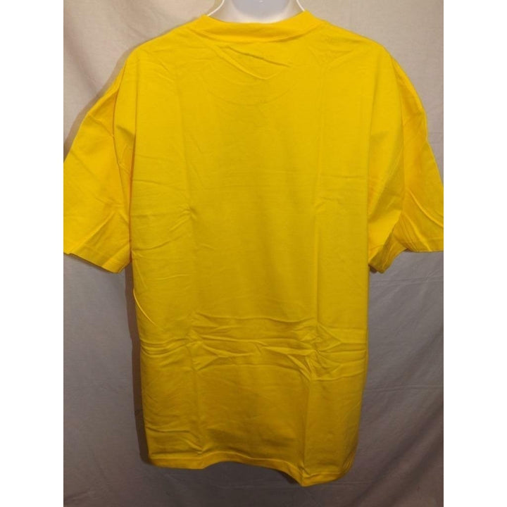 Mighty Morphin Power Rangers Mens Size 2XL 2XLarge Yellow Shirt Image 4