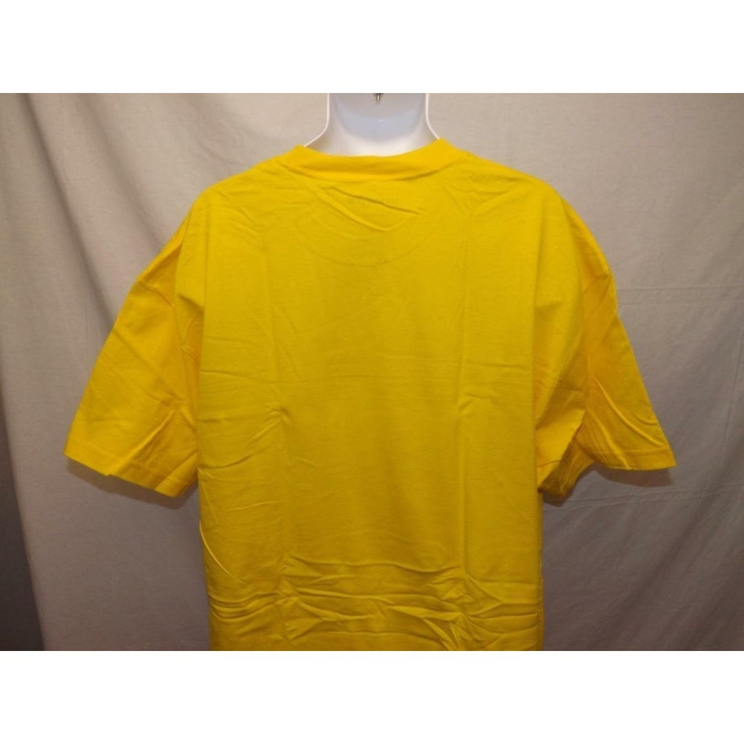 Mighty Morphin Power Rangers Mens Size 2XL 2XLarge Yellow Shirt Image 6