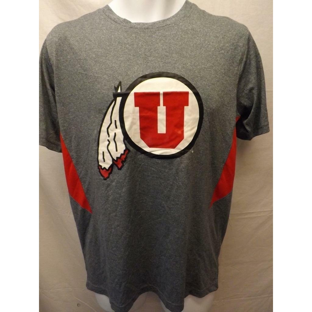 Utah Utes Mens Size M Medium Polyester Performance Shirt Image 1