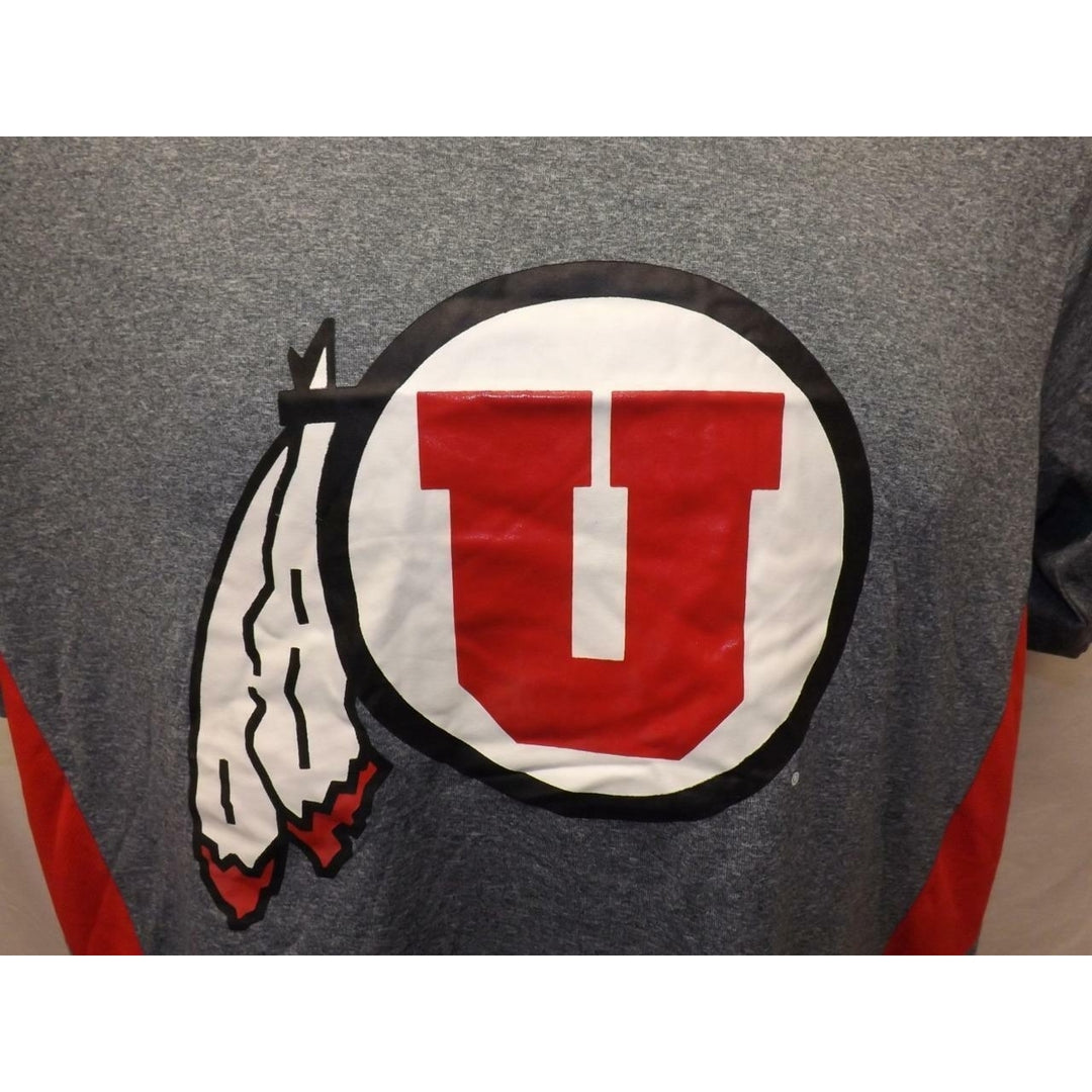 Utah Utes Mens Size M Medium Polyester Performance Shirt Image 2