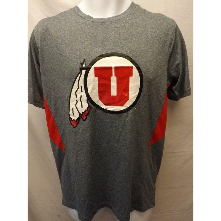 Utah Utes Mens Size M Medium Polyester Performance Shirt Image 4