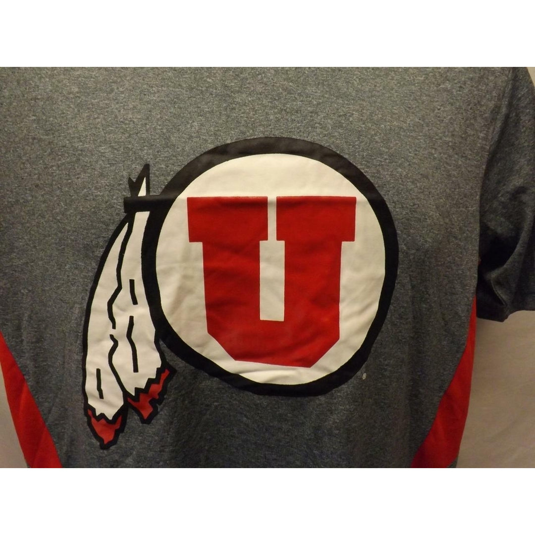 Utah Utes Mens Size M Medium Polyester Performance Shirt Image 4