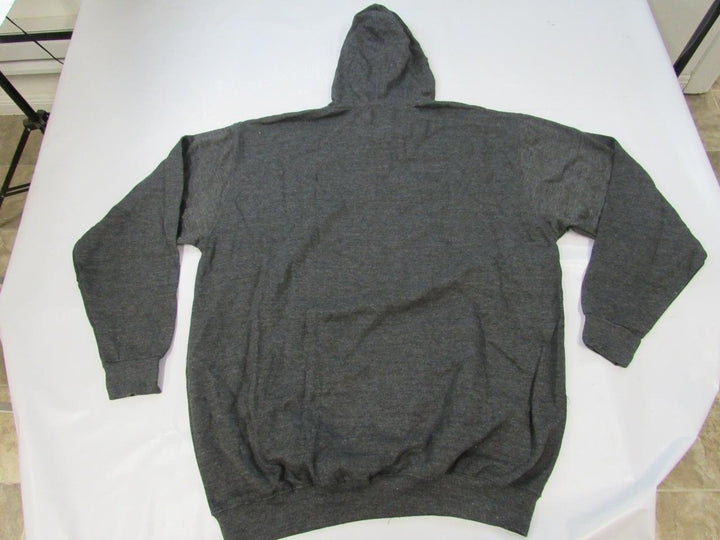 Oklahoma City Thunder Mens Size 2XL-Tall Gray Majestic Hoodie Image 3