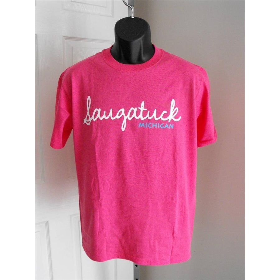 Saugatuck Michigan Mens Medium (M) T-Shirt by J. America Image 1