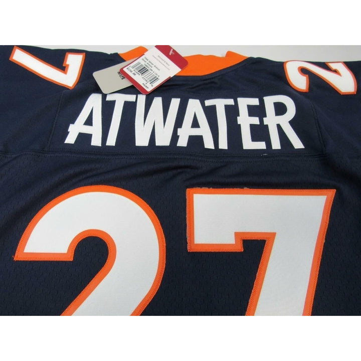 1998 Steve Atwater 27 Denver Broncos Size M Medium Mitchell and Ness Jersey 150 Image 2