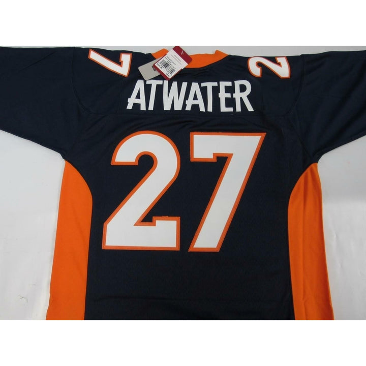 1998 Steve Atwater 27 Denver Broncos Size M Medium Mitchell and Ness Jersey 150 Image 3