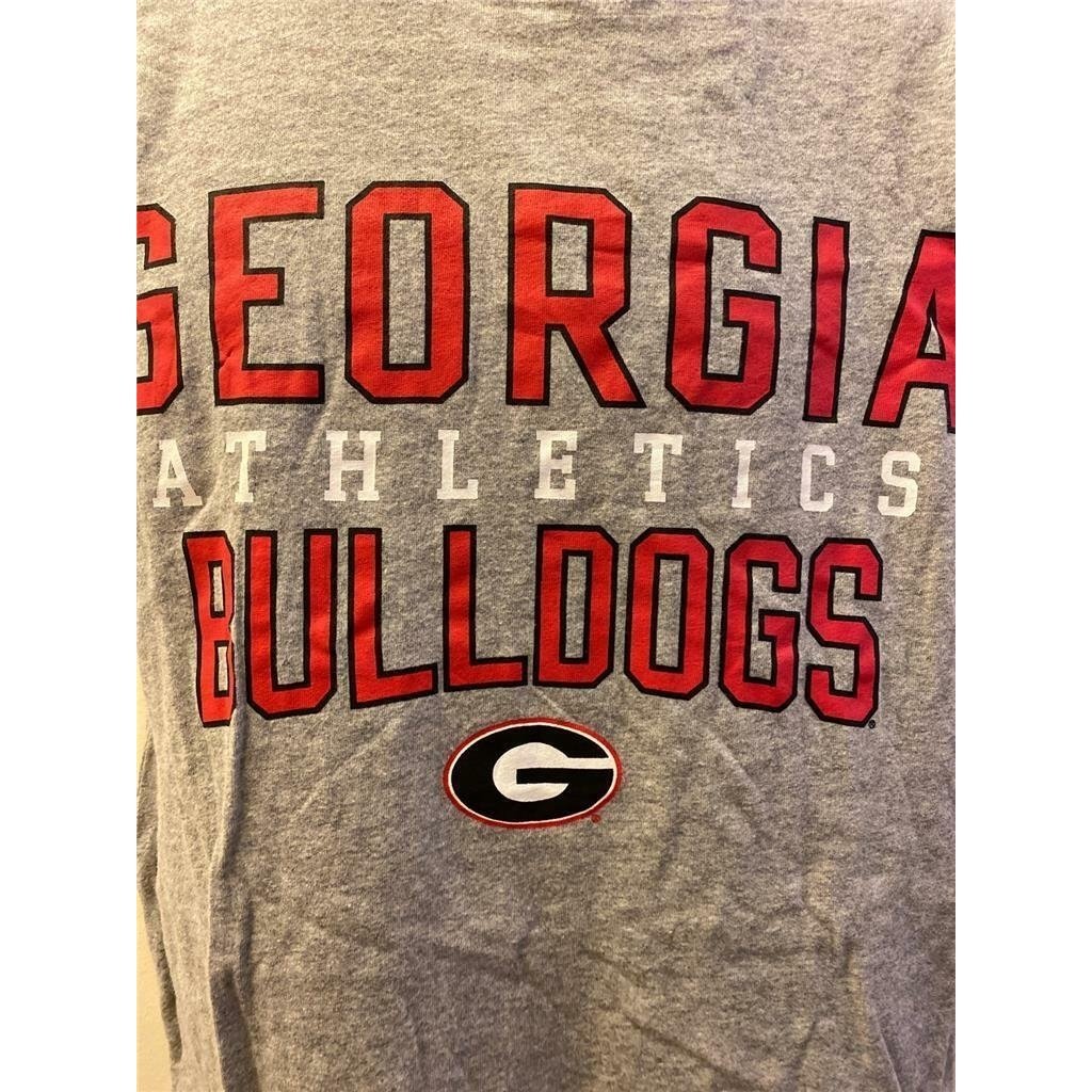 Georgia Bulldogs Mens Size M Medium Gray Shirt Image 3