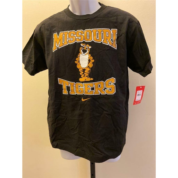 Missouri Tigers Youth Size XL Black Shirt Image 2