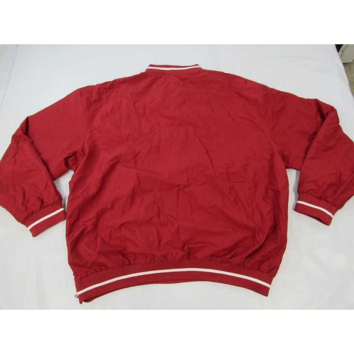 Montana Grizzlies Mens Size XL XLarge Red G-III Pullover Jacket Image 2