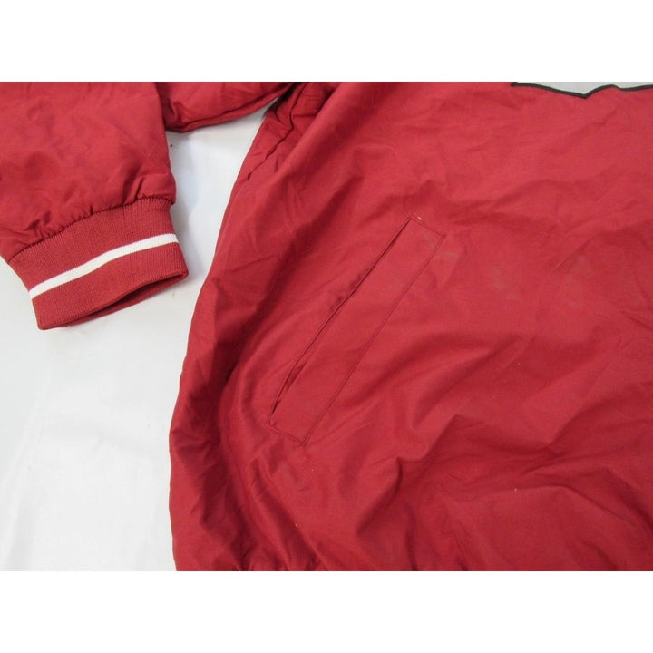 Montana Grizzlies Mens Size XL XLarge Red G-III Pullover Jacket Image 4