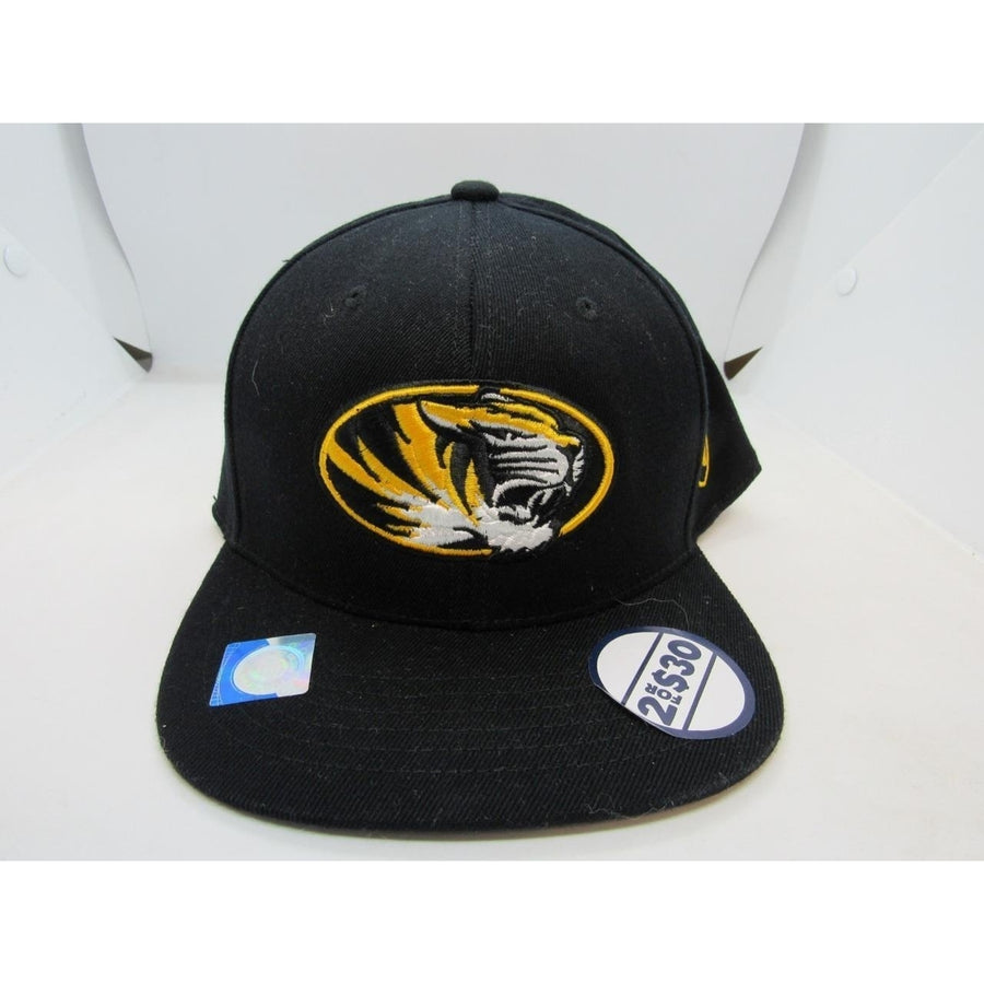 Missouri Tigers Mens Size OSFA Black Hat 22 Image 1