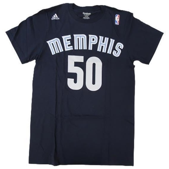 Memphis Grizzlies 50 Zach Randolph Mens Size M Medium Adidas Shirt Image 1