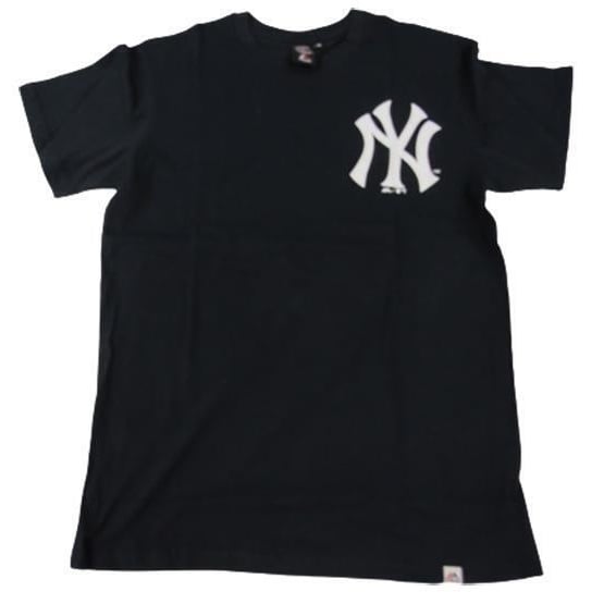 York Yankees Mens Size M Medium Blue Majestic Shirt Image 3