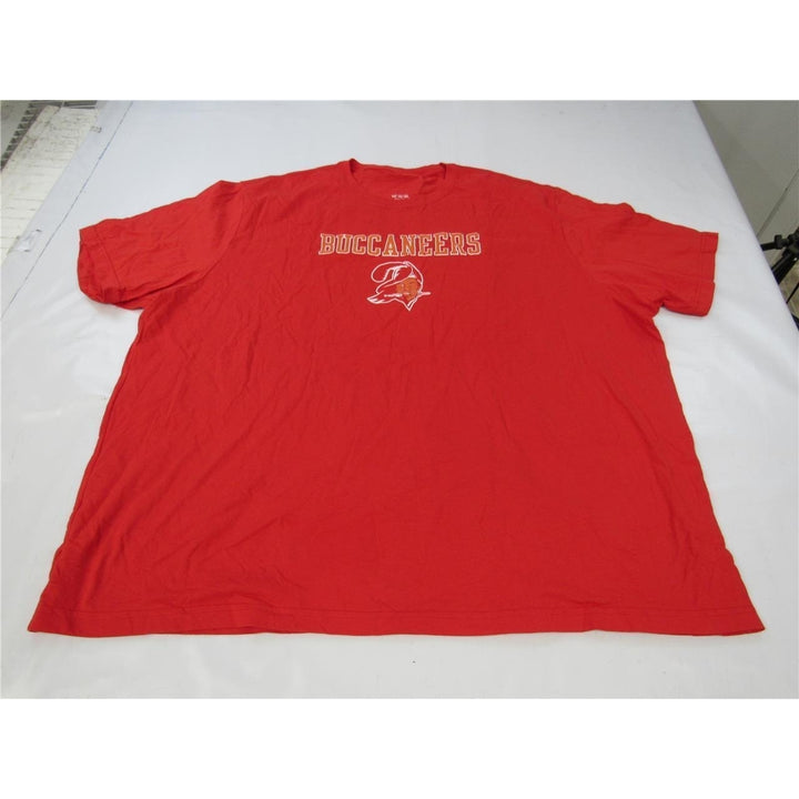 Tampa Bay Buccaneers Mens Size 4XL-Big 4XLarge-Big Red Shirt Image 1